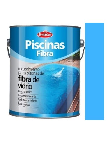 Piscina  " Sinteplast "  " P/ Piletas De Plastico "   4  Lts  Azul Profundo   Solvente