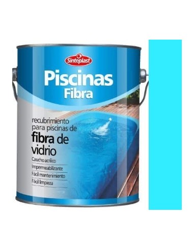 Piscina  " Sinteplast "  " P/ Piletas De Plastico "   4  Lts  Celeste   Solvente