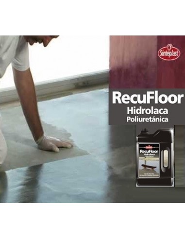 Pisos  Hidrolaca Poliuretanica   5 Lts     " Recufloor "    " Sinteplast "