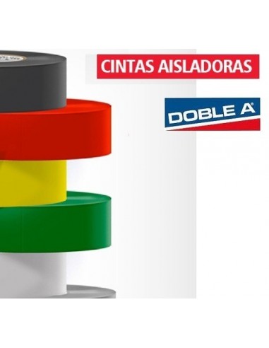 Cinta  Aisladora      10  Mts.    Negra    " Doble A  " * Fita Isolante