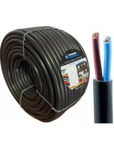 Cable  * Tipo  Taller     2 *  2.5 Mm    *  100   Mts.  " Nasello   "  Iram Nm280 / Iram Nm247-5   