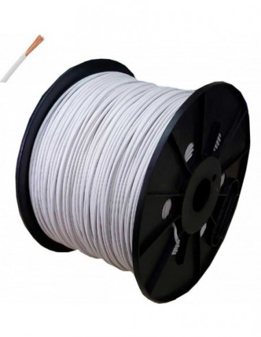 Cable  Unipolar  * Bobina  Precio * Mts   1 *  1.5  Mm  Blanco  " Nasello  " (*bobina *900mts)  Iram-nm 247-3 – Iec 60227-3