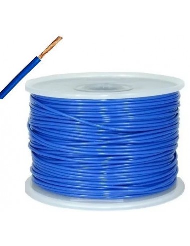 Cable  Unipolar  * Bobina  Precio * Mts   1 *  1.5 Mm  Celeste  " Nasello  " (*bobina *900mts)  Iram-nm 247-3 – Iec 60227-3