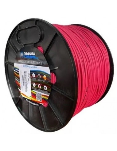 Cable  Unipolar  * Bobina  Precio * Mts   1 *  1.5 Mm  Rojo  " Nasello  " (*bobina *900mts)  Iram-nm 247-3 – Iec 60227-3 