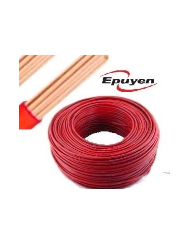 Cable  Unipolar  1 *  1.5 Mm  Rojo                 100  Mts.  " Nasello "  Iram-nm 247-3 – Iec 60227-3 