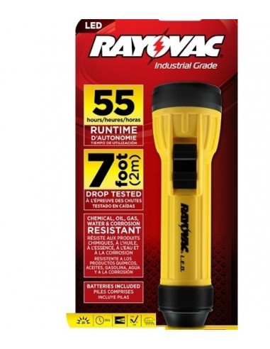 Linterna   Industrial  2d   3 Led   "rayovac"      55 Hs   Xxx