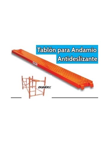 Andamio  ++  Tablon     3,00   Mts       P/    " Duroll "  