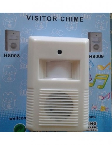 Sensor  Para  Puertas  " Ding- Dong "   Visitor  Chime ( 3 Aaa )