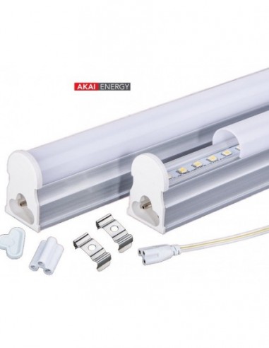 Tubo    Fluorescente   De  " Led "  Liston Completo 12 W 90 Cm  "   * Remplazo Del 20 W    " Akai "    Luz   Dia