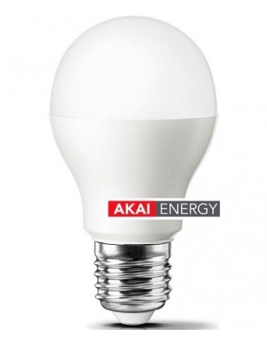 Lampara  Bulb De Led    8 W     60 W    T/ Foco  Fria  " Akai Energy " 30 Hs.  *iva10,5%  