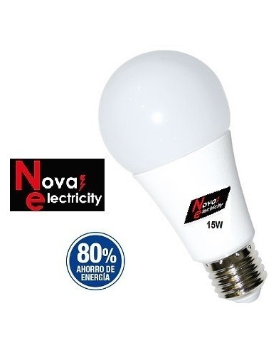 Lampara  Bulb De Led   18 W  160 W    T/ Foco  Fria  " Nova "  6500 K 50.000 Hs.  *iva10,5%  