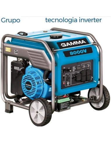 Grupo   Electrogeno  Inverter   " Gamma "  8000 W    7 Kw  (iva10.5%) Arr.electrico / Man