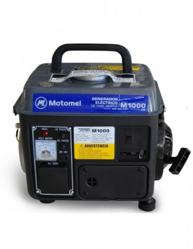 Grupo  Electrogeno   "  Motomel "  1000        850w   2,0  Hp  2t   Arr  Manual (iva10,5%) 220vca-12vcc