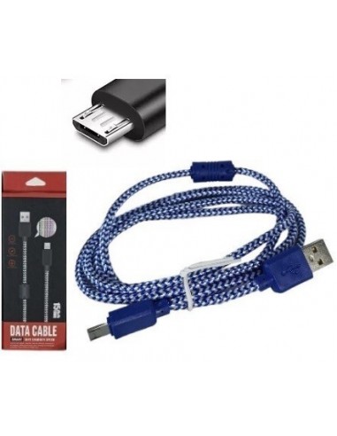 Cable  Solo   Para  Celular  V8  Y  Cargador  Usb    * Cordon    Con Filtro  1,20 Mts