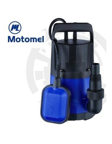 Bomba  Sumergible    Agua Limpia   1,00  Hp 750 W    - Elev 8,5 Mts. -  "  Motomel "     12500 Lts Hora - Cable 10 Mts