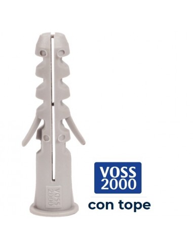 Tarugo   Nº  6   Con  Tope  Bolsa   *   1000  Unid  " Nylon "  * Voss2000    Nylon Poliamida 