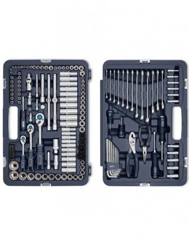 Bocallave    Jgo   160   Pzs -  Enc    1/4"  - 3/8"  Y 1/2"     Mechaniker    " Bremen "