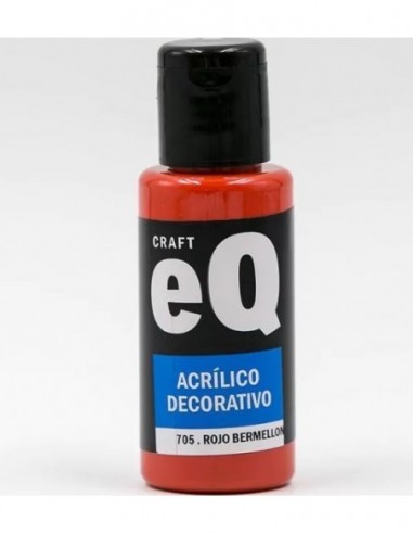 Pintura   Acrilica     Rojo  Bermellon  (im)  (705)  50cc   -    * Eq