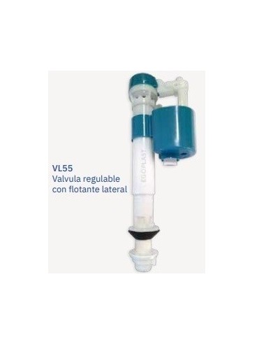 Valvula  Regulable  Con  Flotante Lateral  P/ Mochila  Ferrum Cod Vfi19   " Egoplast "