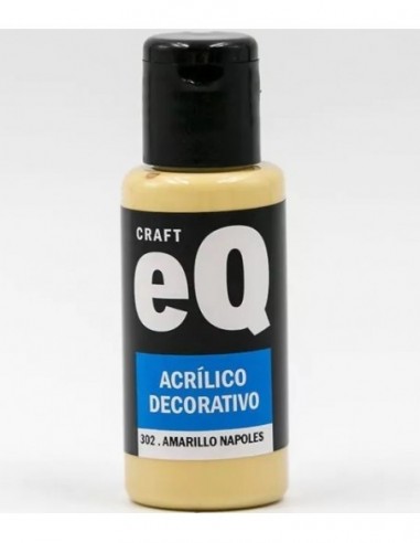 Pintura   Acrilica     Amarillo   De   Napoles (im)  (302)  50cc   -    * Eq