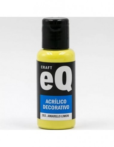 Pintura   Acrilica     Amarillo   Limon  (im)  (303)  50cc   -    * Eq