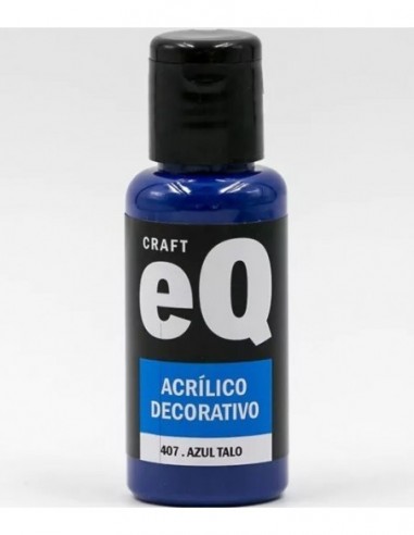 Pintura   Acrilica     Azul   Talo  (im)  (407)  50cc   -    * Eq