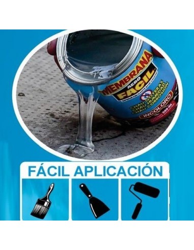 Membrana    Facil  Caucho Liquido En  Gel  * Lata   ° Transparente   500 Ml.     Ind.  Argentina