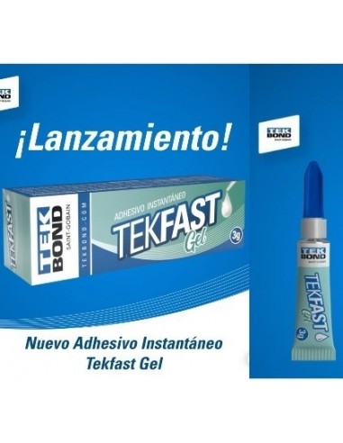 Adhesivo   " Gotita "        Gel   * 3 Gr   Cj   * Tekfast   * Tekbond " Saint Gobain "