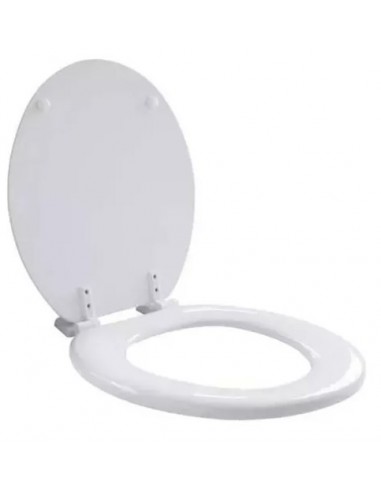 Asiento  Sanitario  P/ Inodoro  Mdf  Mod. Univ.  Blanco Apto * Ferrum Traful  Herrajes Nylon  " Tresna "