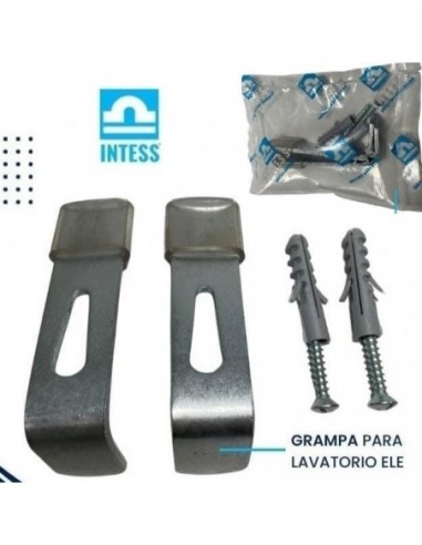 Grampa   Para   Lavatorio  * Ele   Kit  * Completo  Reforzado - Gr Tor Tar * Intess