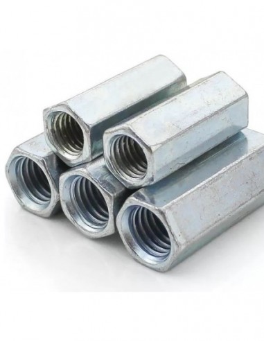 Cupla  Union    Para   Varillas  Roscadas       1/4 "     Zinc    * 25  Unid 