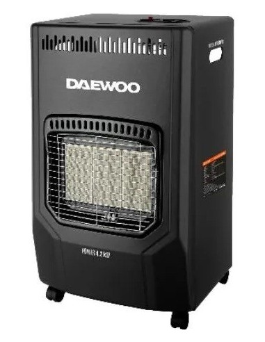Estufa  A Gas   * Garrafera  Plegable ( No Incluye  Garrafa )    * Daewoo 