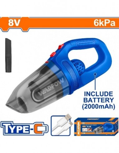 Aspiradora     Para   Auto   * Inalambrica  4,5 Lts 8 V * Carga Directa 