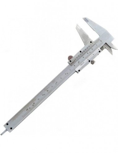 Calibre  Metalico  Con Freno. Cromado Mate      *  Onza 