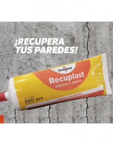 Sellador Sellagrieta  Y  Juntas Blanco  350 Gr  Pomo    Recuplast        Sinteplast