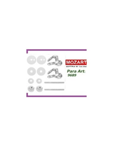 Asiento  Sanitario  * *  Repuesto   Herraje  Metalico P/ Inodoro  Mdf  Mod. 9689 Grande   * Mozart