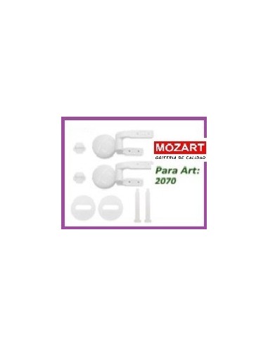 Asiento  Sanitario  * *  Repuesto   Herraje  Nylon P/ Inodoro  Mdf  Mod. 2070 Chico   * Mozart