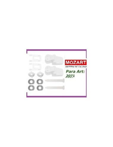 Asiento  Sanitario  * *  Repuesto   Herraje  Nylon P/ Inodoro  Mdf  Mod. 2071 Grande   * Mozart
